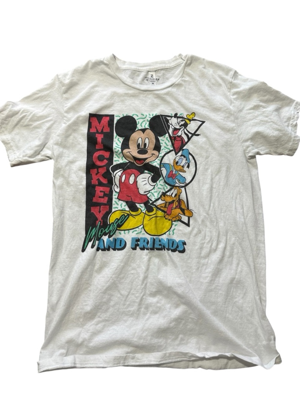 Mickey Mouse & Friends Graphic Tee - White